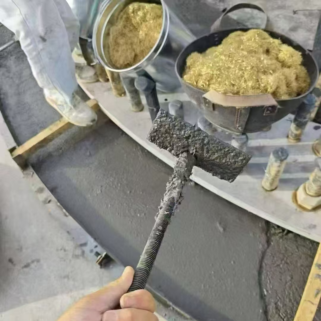 邛崃C120钢纤维高强无收灌浆料 轧机压缩机汽轮机发电机锻压设备底座灌浆材料